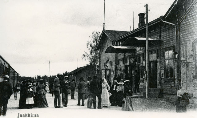 Яаккима вокзал 1900е..jpg