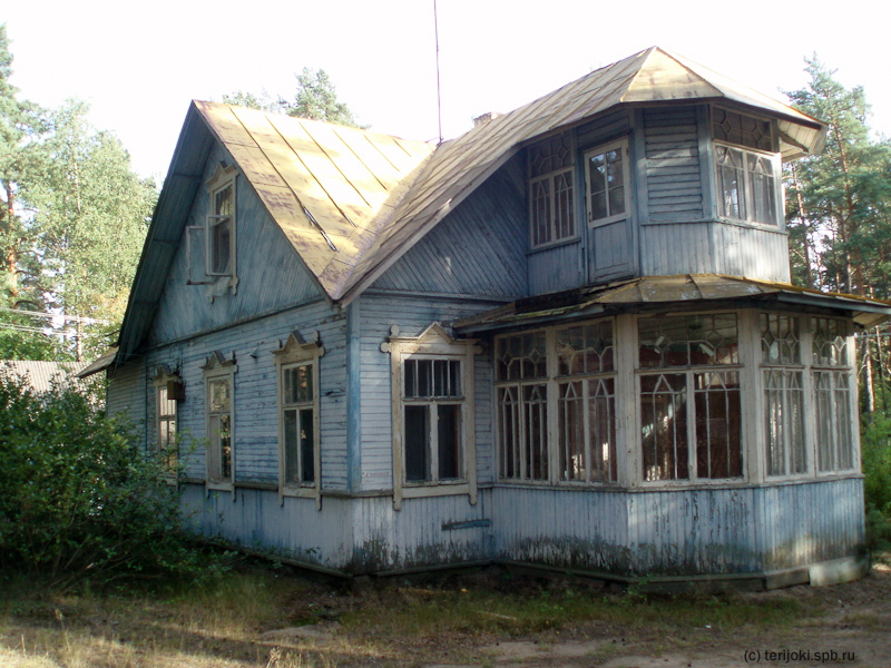 Дача Стенберга в Комарово/Келломяки. Разрушена в ноябре 2012 г.