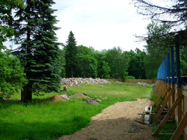 Руины ресторана «Олень». Июнь 2007 года.