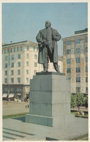 16. Выборг. Памятник В.И.Ленину на Красной площади. 1957 г.