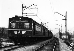 Электросекция Ср3-21270 Ланская-Удельная Март 1956 г