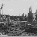 Кивиниеми дома сгоревш. в пожаре 1935г.