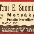 Metsakyla E.Suominen