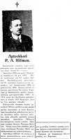 1934 некролог Хильмана 1