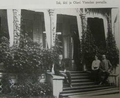 вилла Виенола. Олави с родителями 1910е